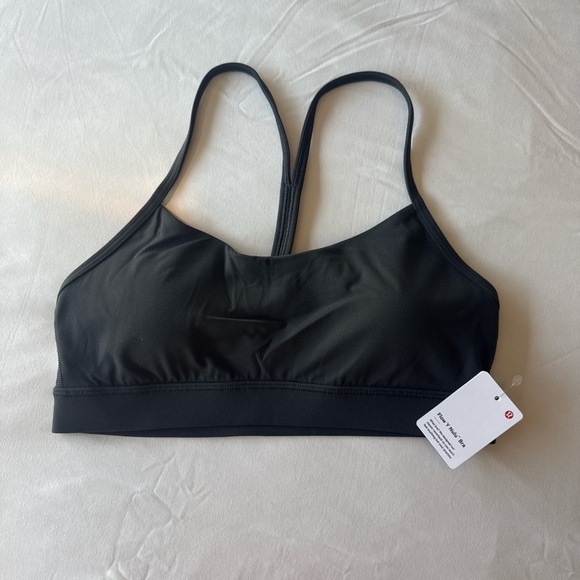 graphite grey flow y bra from lululemon - Picture 1 of 4